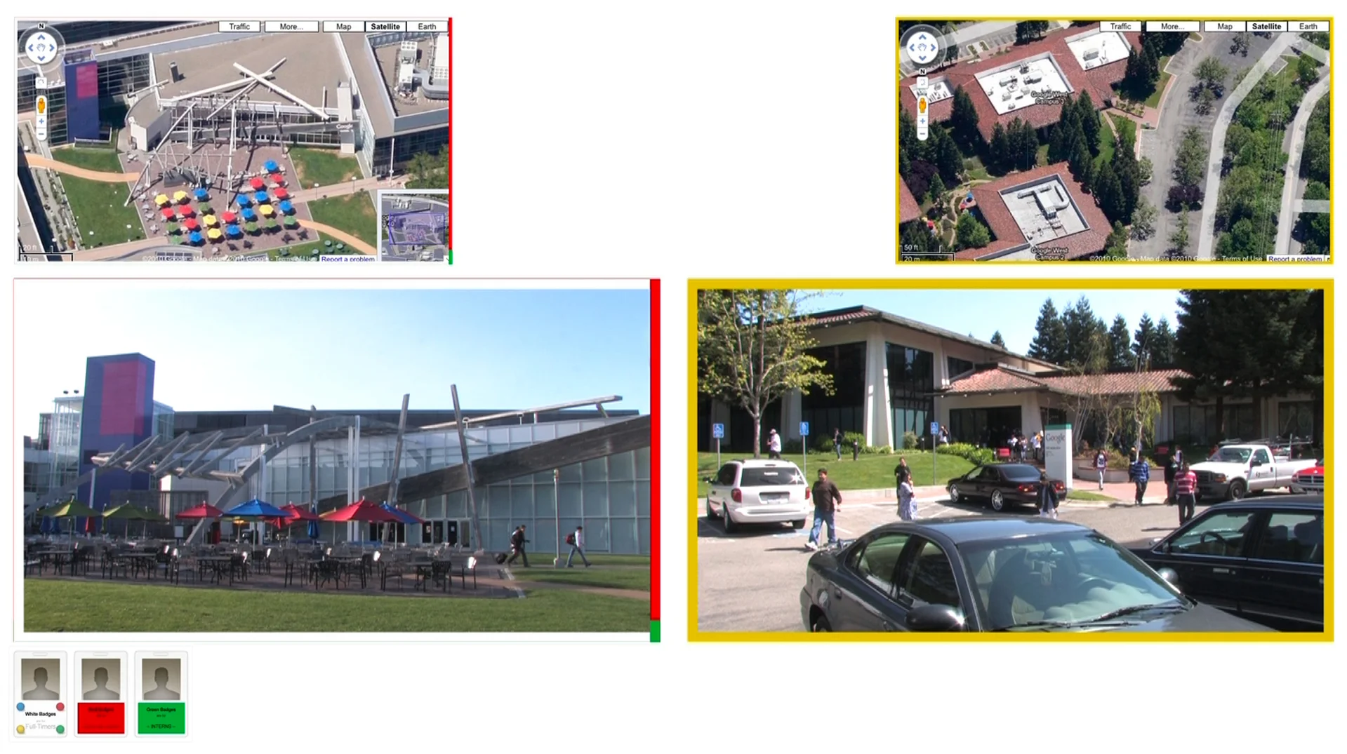 shot 3 from movie Workers Leaving the Googleplex by Andrew Norman Wilson