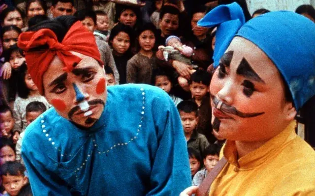 Shot from movie Far from Vietnam by Chris Marker