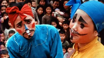 Shot from movie Far from Vietnam by Chris Marker