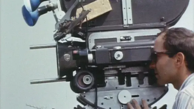 Shot from movie Far from Vietnam by Chris Marker