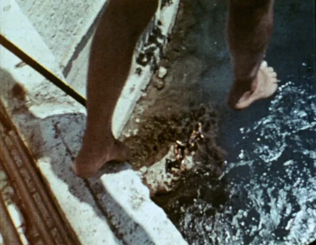 Shot from movie O'er the Land by Deborah Stratman