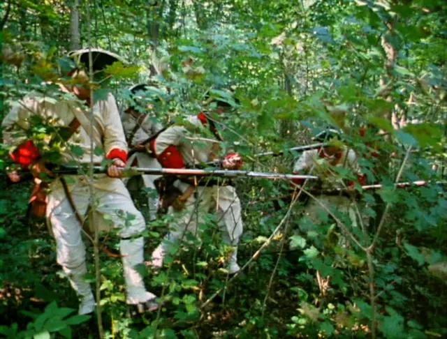 Shot from movie O'er the Land by Deborah Stratman