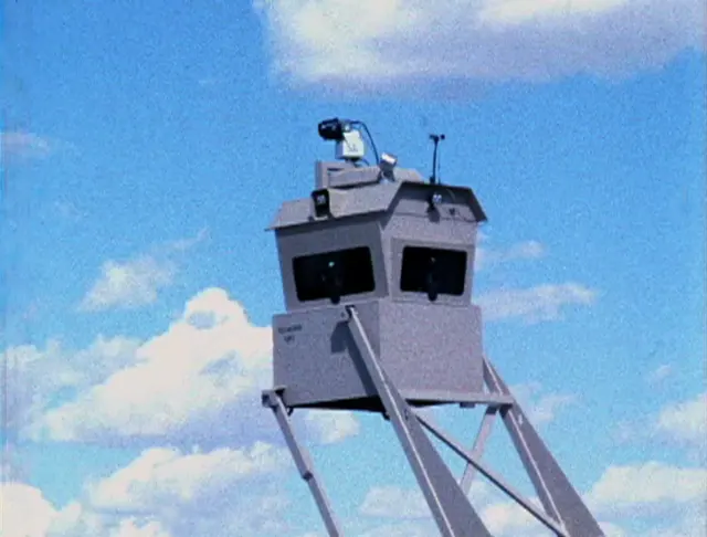 Shot from movie O'er the Land by Deborah Stratman
