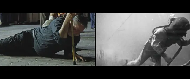 Shot from movie The Dance of the Mechanic by Esther van der Heijden