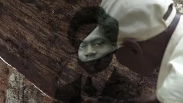 Shot from movie Tree of Authenticity by Sammy Baloji